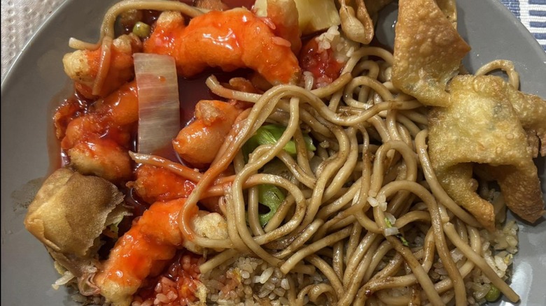 Noodle dish from Yin Yang Chinese Cuisine