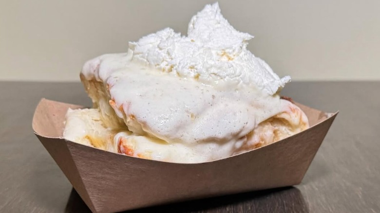 Isles Bun & Coffee classic cinnamon roll