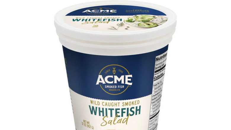 Acme smoked whitefish salad tub