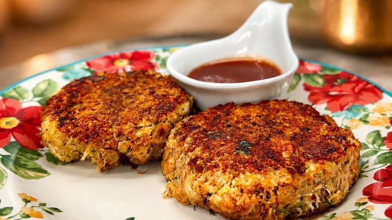 Jumbo lump crab cakes at McGarity's Restaurant & Irish Pub