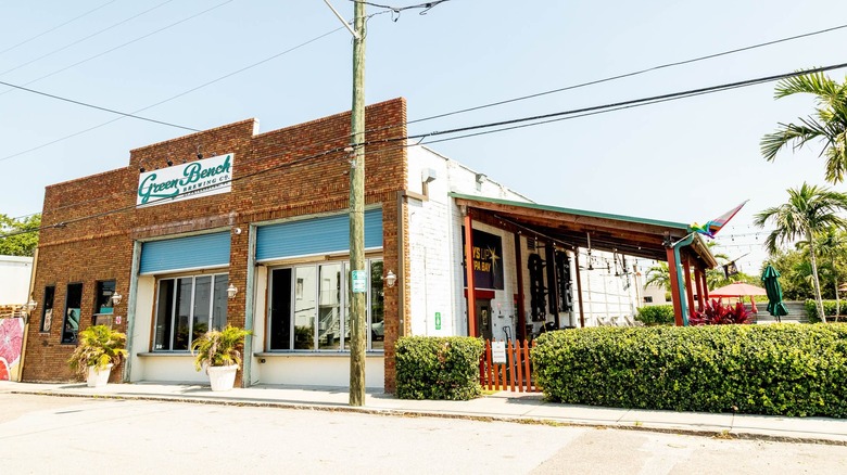 Green Bench Brewing Co. facade