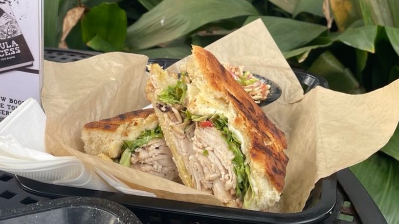 House roasted turkey panini from Panini Pete's