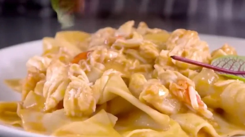 King Crab Pappardelle from In Bocca al Lupo