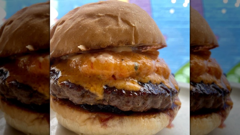 Pimento cheeseburger from The Root Cafe