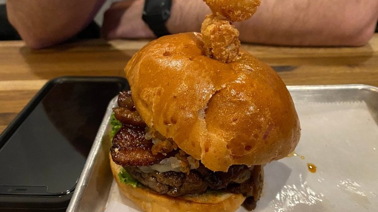 That'll Do Pig Burger from Farmer & The Cow