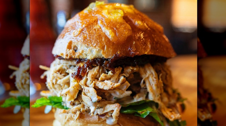 Smoked Chicken Sandwich from The Table