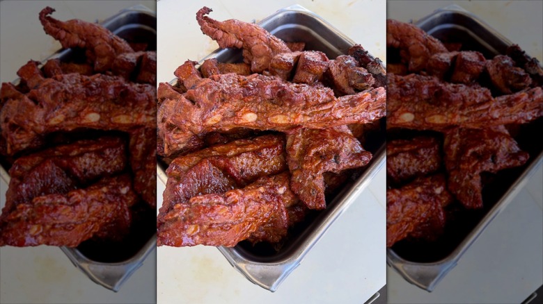 Ribs from John Mull's Road Kill Grill