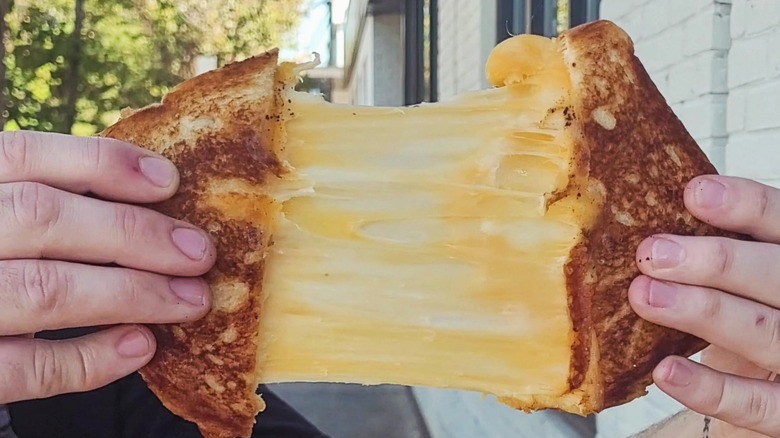 Grilled Cheese sandwich from The Grilled Cheeserie