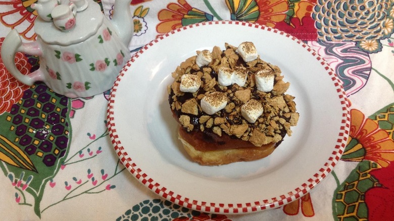 S'mores-style donut