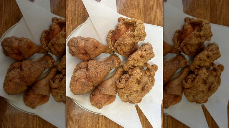 Mama Carol's Soulfood Events & Catering plate of fried chicken