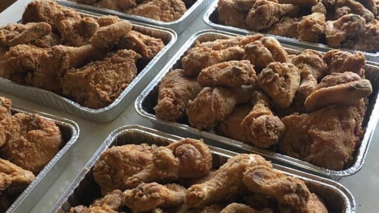 Lothson's Karry Out fried chicken