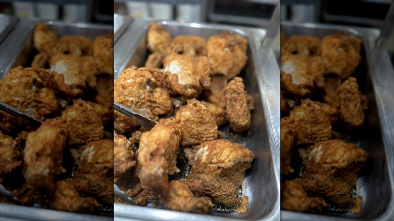 Mrs. Yoder's fried chicken