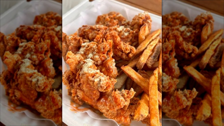 LoRell's Chicken Shack fried chicken