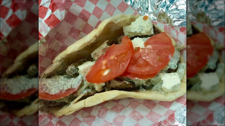 Gyro at Gyro's Etc. The Greek Connextion