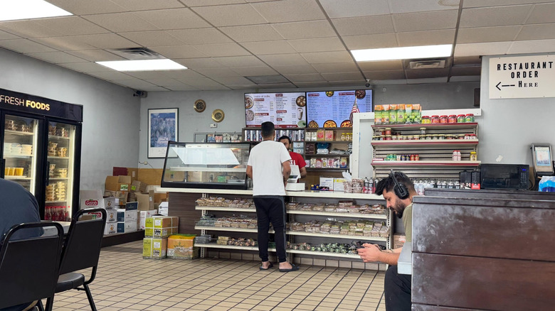 Taste of India hole-in-the-wall restaurant inside Jay Bros Truck Stop