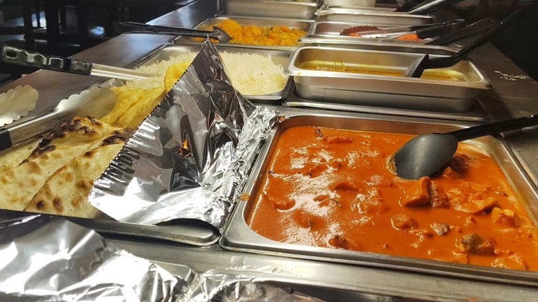 An Indian buffet lunch from Spice Connexion