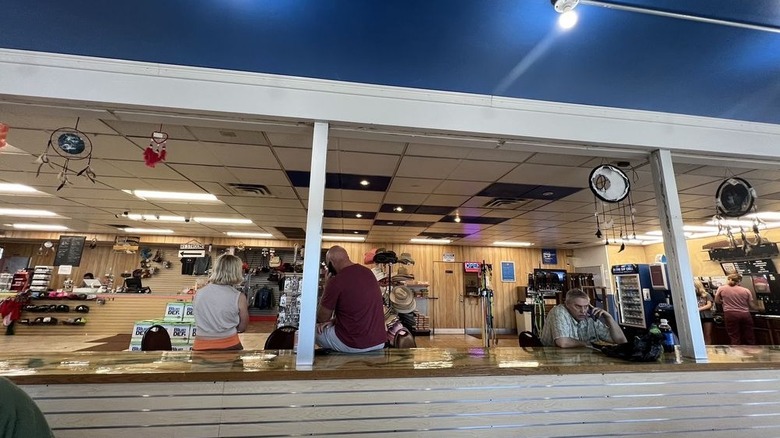 The view inside Akal Travel Center