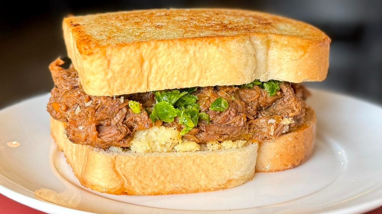 Latchkey Deli Osso Bucco Sandwich