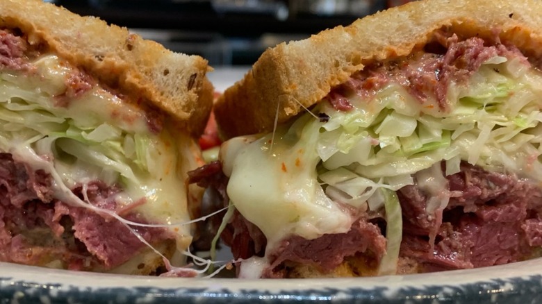 Reuben sandwich from Sermon Sandwich Bar