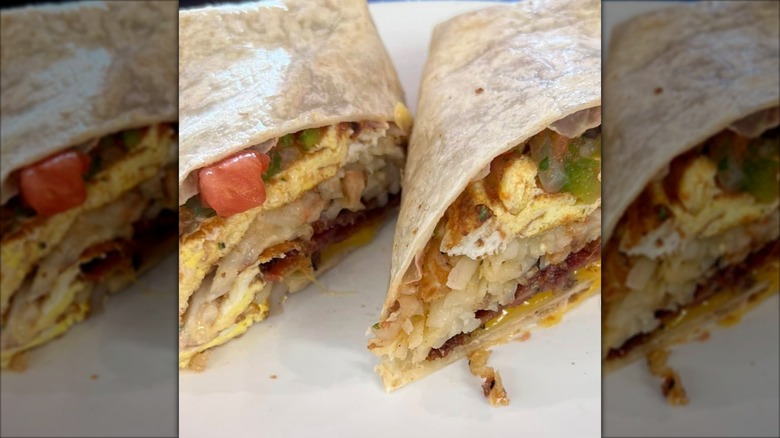 Wrap sandwich from Mama Mac's