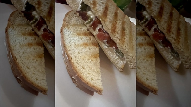 Jalapeño popper sandwich from The Springs Soup & Sandwich