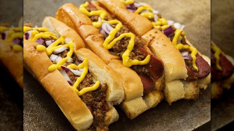 Texas dogs from Handy's Lunch