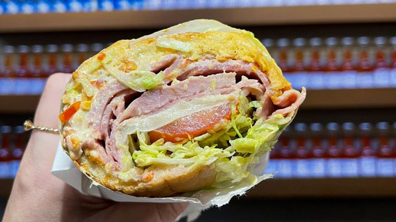 The Italian grinder from Fred's in Atlanta