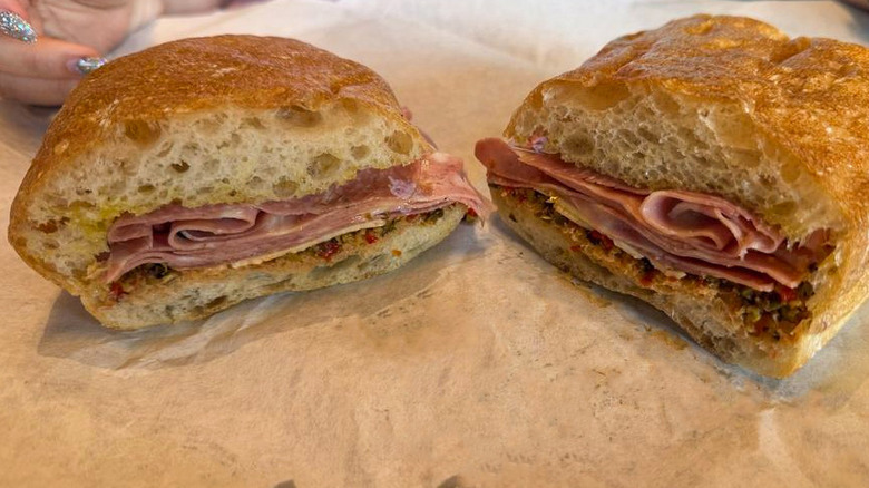The Clash Italian sandwich from La Fetta in Kansas City