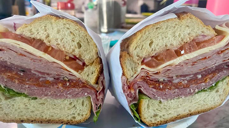 A tantalizing cross-section of Joe Leone's Italian sub