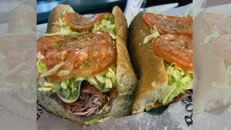 Sicilian sub from Tully's in Albuquerque
