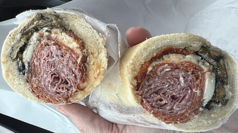 The Frankie Italian Sub from Giacomo's Italian Market in Greensboro, NC