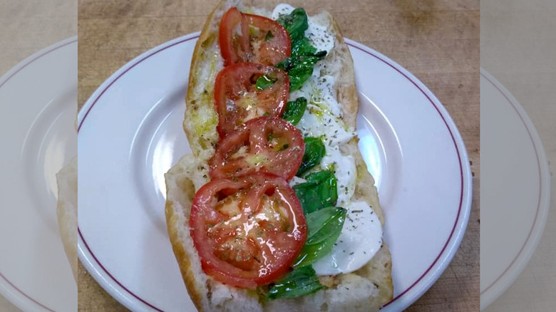 A caprese sub from L'Osteria Mondello in Cheyenne