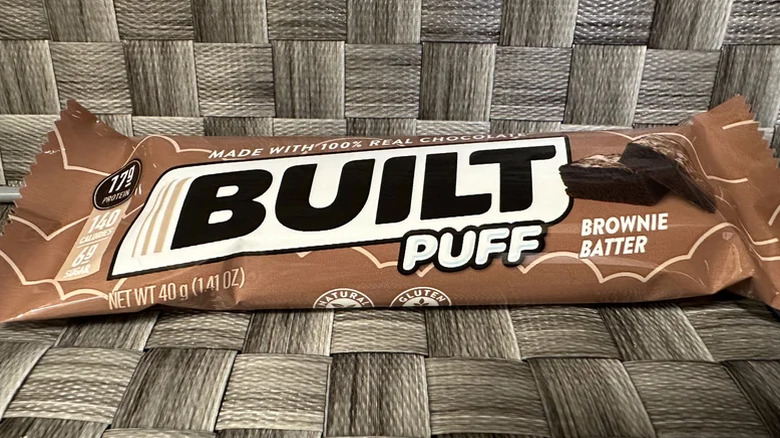 built puff protein bar