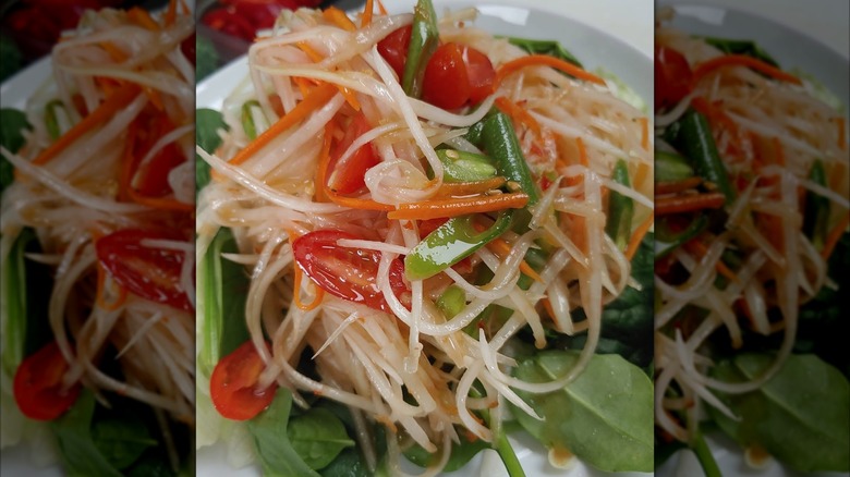 Papaya Salad at Zangna Thai Cuisine