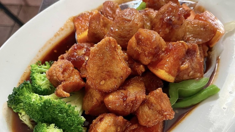 Orange Chicken from Kong Thai
