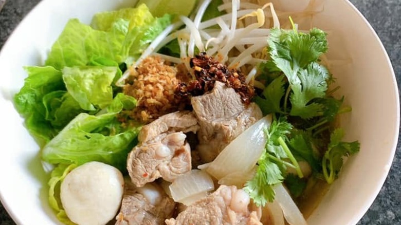 Prok Rib Noodle from Kin Sen Thai