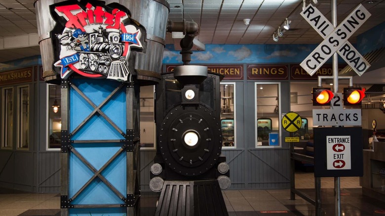 Fritz's Railroad Restaurant interior