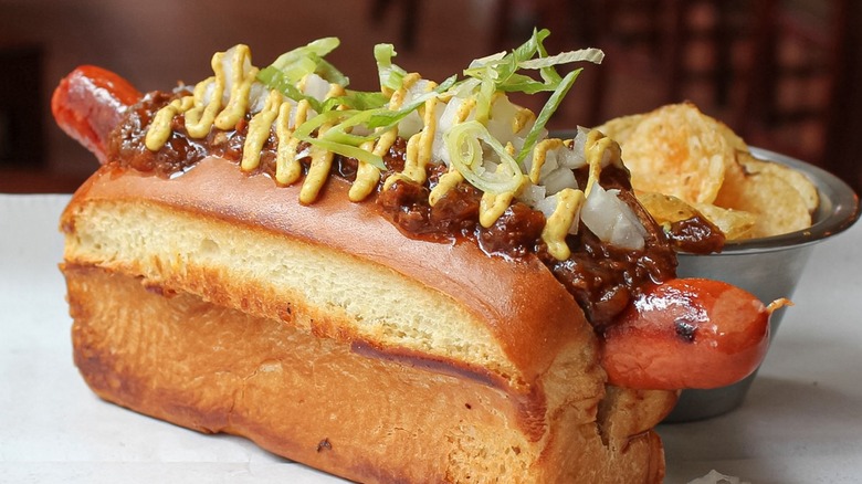 Destination Dogs Cyclone Hot Dog