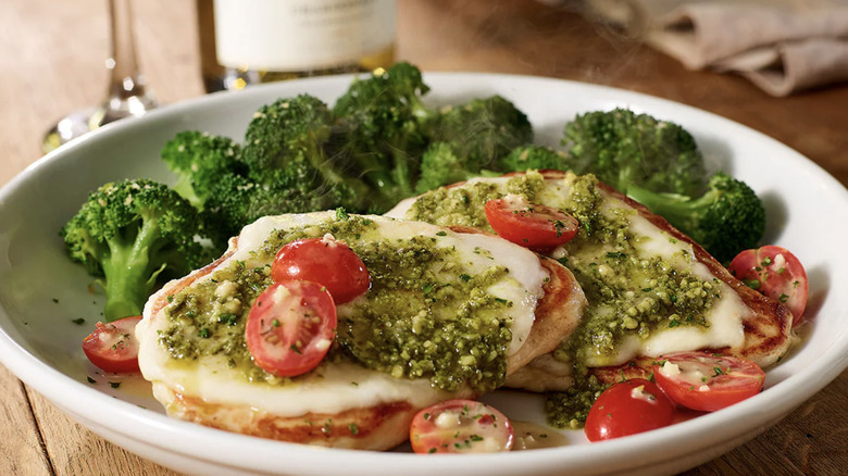 Grilled Chicken Margherita Olive Garden