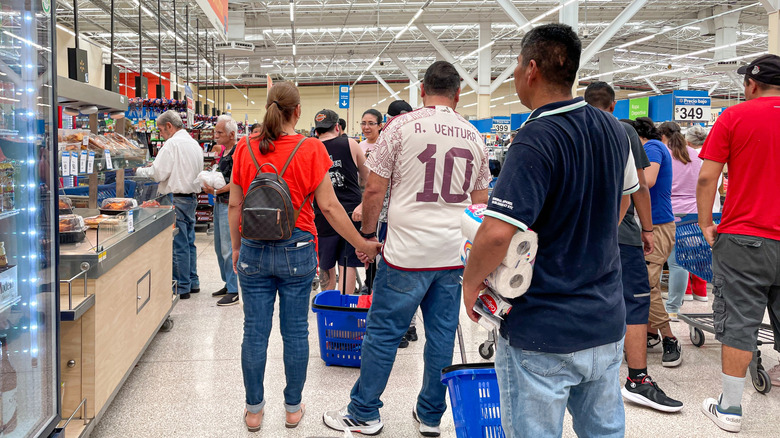 Busy Walmart location