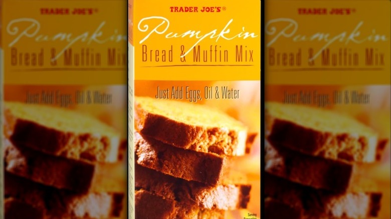 Trader Joe's Pumpkin Bread and Muffin Mix package