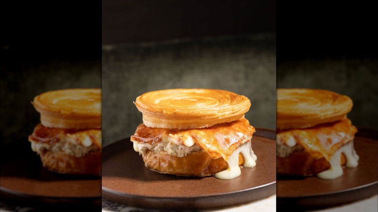 Birdee Bakery Tuna Melt on croissant