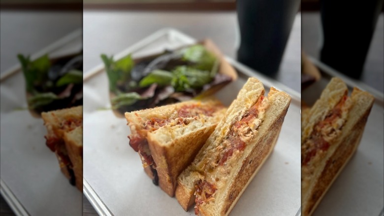 Brio Brio Bakery and Cafe tuna melt