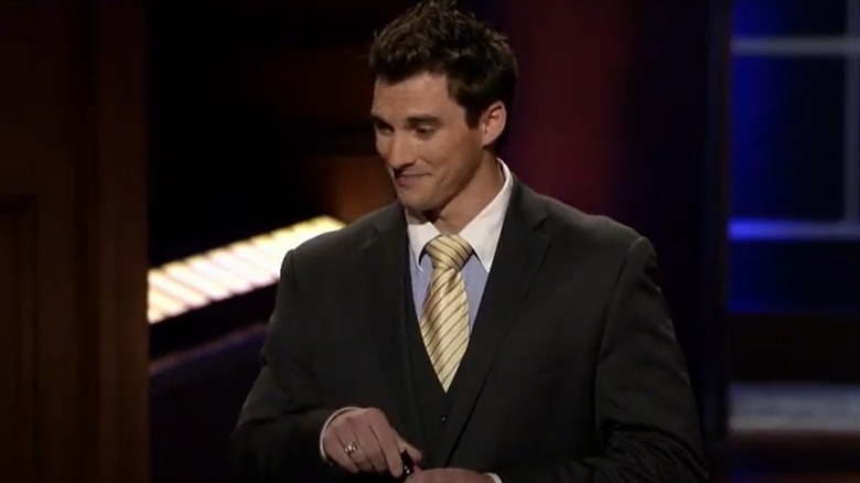 Ryan Custer pitching Cougar Energy Drink on Shark Tank