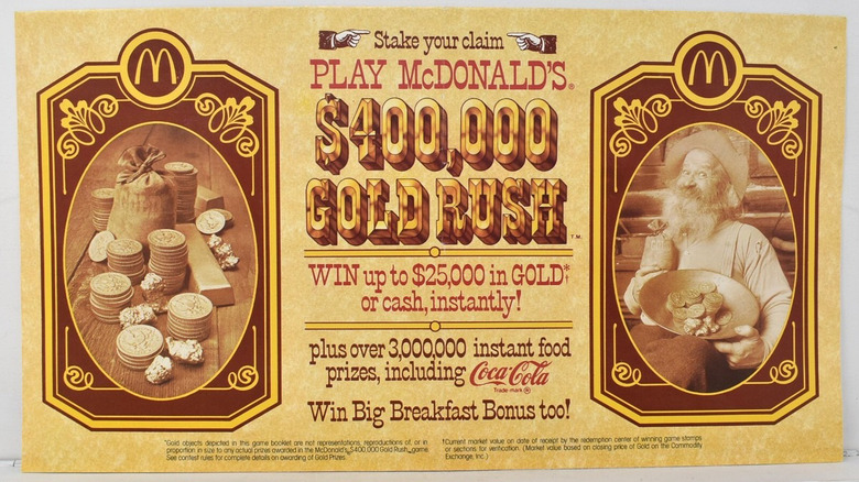 Cover to the Gold Rush game