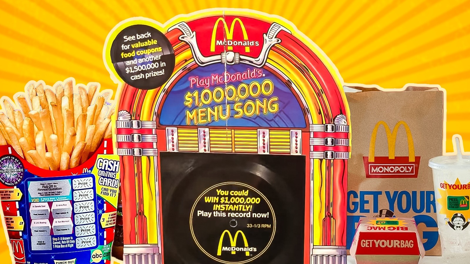 The Biggest McDonald's Contests And Games Of All Time
