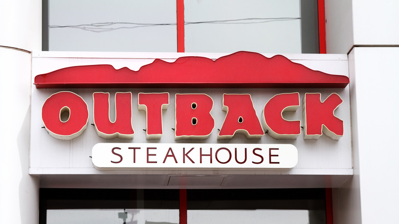 Outback Steakhouse sign