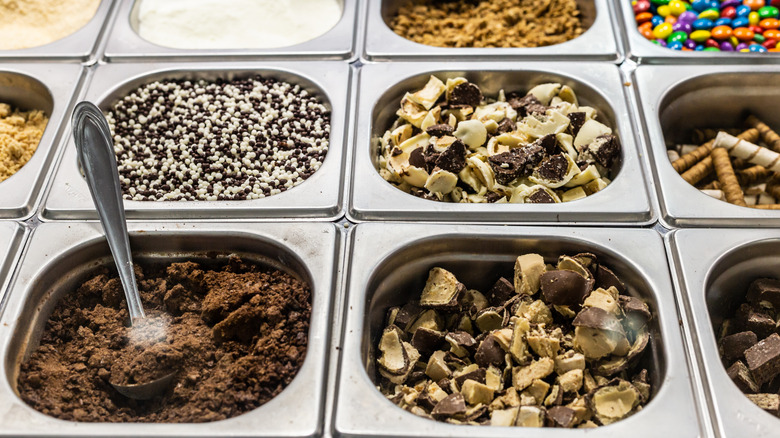 Ice cream toppings