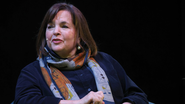 Ina Garten speaking at an event