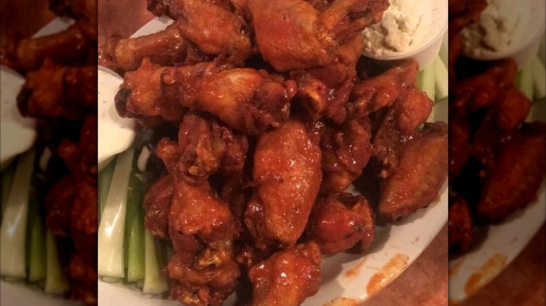 chicken wings from the Russian River Pub